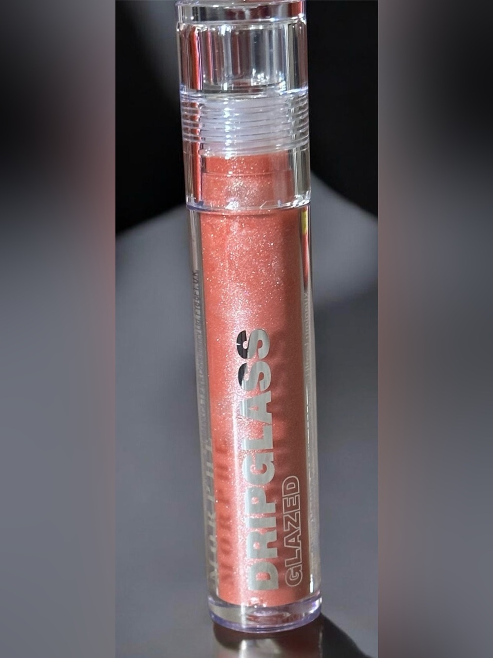 Morphe Dripglass Glazed High Shine Lip Gloss-COSMIC CORAL  (Raspberry Scent)